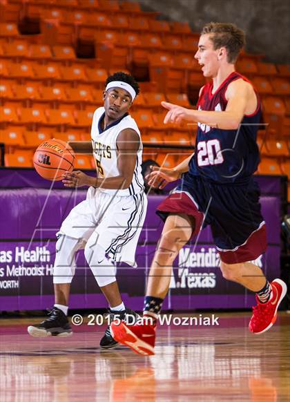 Thumbnail 1 in Dallas HSAA Blue @ Arlington Heights (DFW Basketball Challenge) photogallery.