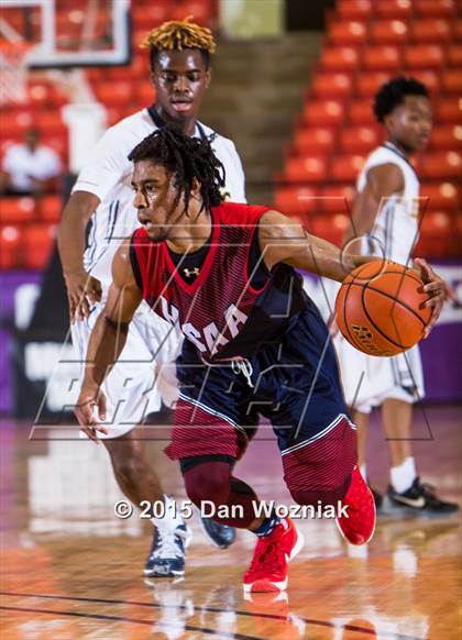 Thumbnail 2 in Dallas HSAA Blue @ Arlington Heights (DFW Basketball Challenge) photogallery.