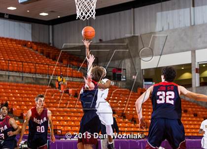 Thumbnail 2 in Dallas HSAA Blue @ Arlington Heights (DFW Basketball Challenge) photogallery.
