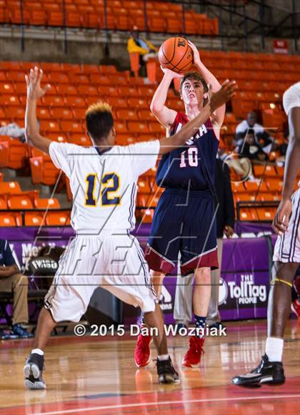 Thumbnail 2 in Dallas HSAA Blue @ Arlington Heights (DFW Basketball Challenge) photogallery.