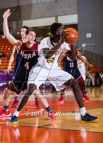Thumbnail 3 in Dallas HSAA Blue @ Arlington Heights (DFW Basketball Challenge) photogallery.