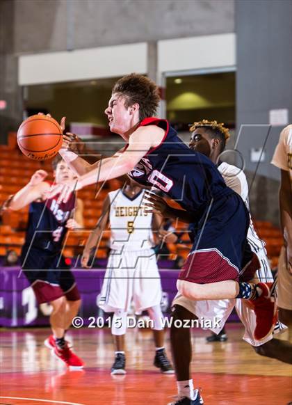 Thumbnail 1 in Dallas HSAA Blue @ Arlington Heights (DFW Basketball Challenge) photogallery.