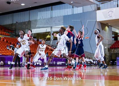 Thumbnail 1 in Dallas HSAA Blue @ Arlington Heights (DFW Basketball Challenge) photogallery.