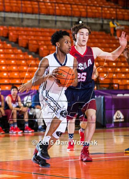 Thumbnail 1 in Dallas HSAA Blue @ Arlington Heights (DFW Basketball Challenge) photogallery.