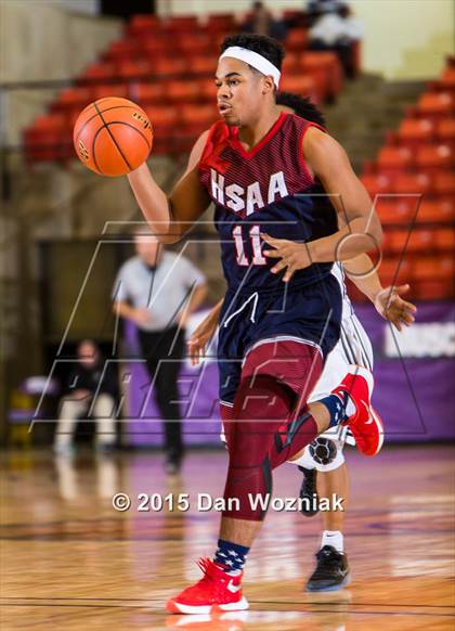 Thumbnail 1 in Dallas HSAA Blue @ Arlington Heights (DFW Basketball Challenge) photogallery.