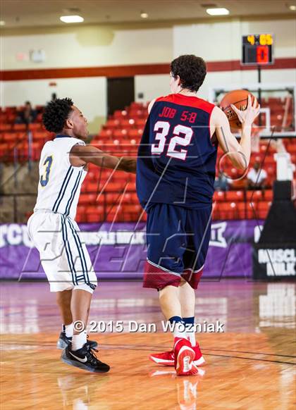 Thumbnail 2 in Dallas HSAA Blue @ Arlington Heights (DFW Basketball Challenge) photogallery.