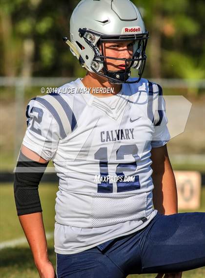 Thumbnail 1 in Calvary Christian vs Weeki Wachee (Spring Scrimmage) photogallery.