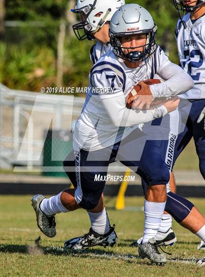 Thumbnail 3 in Calvary Christian vs Weeki Wachee (Spring Scrimmage) photogallery.