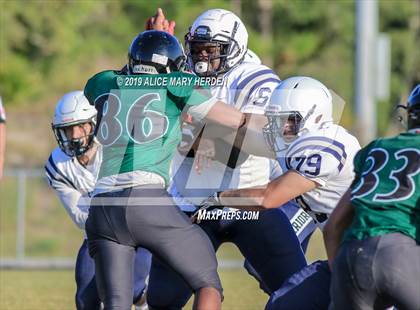 Thumbnail 2 in Calvary Christian vs Weeki Wachee (Spring Scrimmage) photogallery.