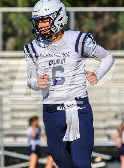Thumbnail 2 in Calvary Christian vs Weeki Wachee (Spring Scrimmage) photogallery.