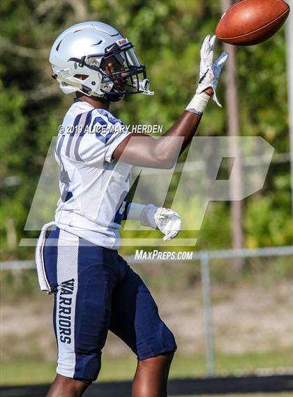 Thumbnail 3 in Calvary Christian vs Weeki Wachee (Spring Scrimmage) photogallery.