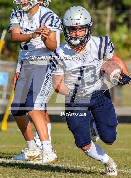 Thumbnail 1 in Calvary Christian vs Weeki Wachee (Spring Scrimmage) photogallery.