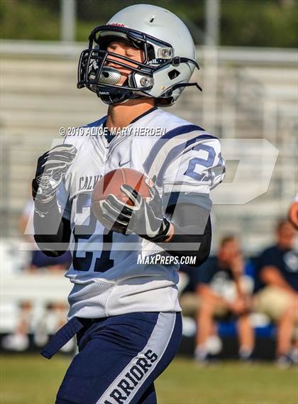 Thumbnail 3 in Calvary Christian vs Weeki Wachee (Spring Scrimmage) photogallery.