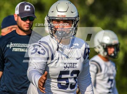 Thumbnail 1 in Calvary Christian vs Weeki Wachee (Spring Scrimmage) photogallery.