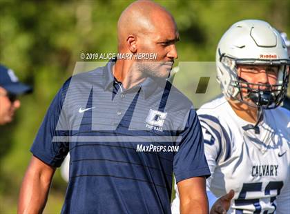 Thumbnail 3 in Calvary Christian vs Weeki Wachee (Spring Scrimmage) photogallery.