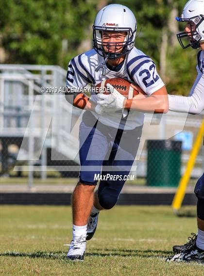 Thumbnail 3 in Calvary Christian vs Weeki Wachee (Spring Scrimmage) photogallery.