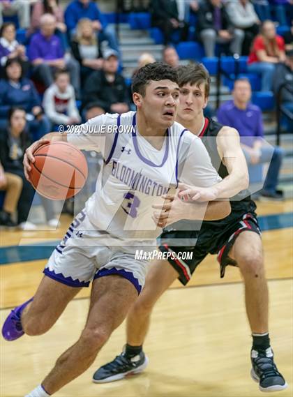 Thumbnail 2 in Bloomington South Boys Basketball (Extending the Season) photogallery.