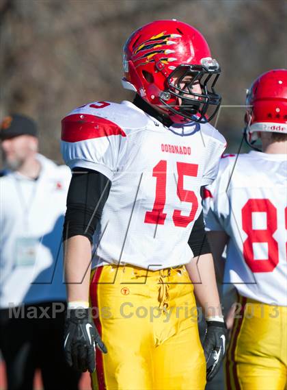 Thumbnail 2 in Coronado vs. Silver Creek (CHSAA 3A Final) photogallery.