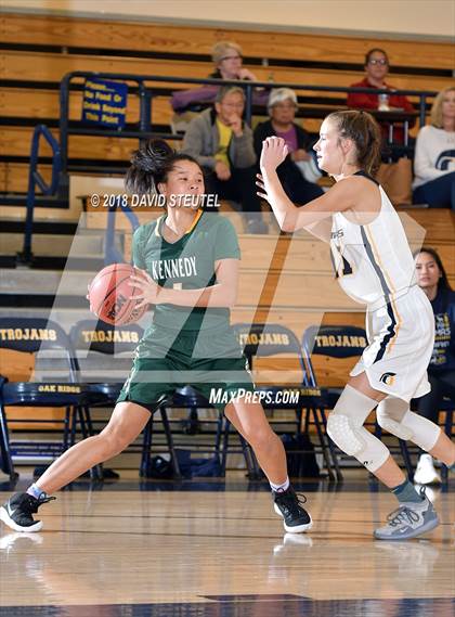 Thumbnail 1 in Kennedy vs. Oak Ridge (Trojan Toss Up) photogallery.