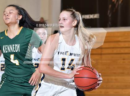 Thumbnail 1 in Kennedy vs. Oak Ridge (Trojan Toss Up) photogallery.