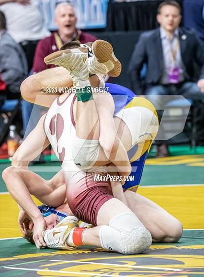 Thumbnail 2 in NYSPHSAA Wrestling D2 Consolation Finals  photogallery.