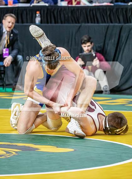Thumbnail 3 in NYSPHSAA Wrestling D2 Consolation Finals  photogallery.