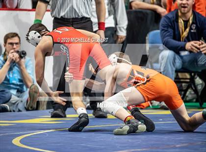 Thumbnail 3 in NYSPHSAA Wrestling D2 Consolation Finals  photogallery.