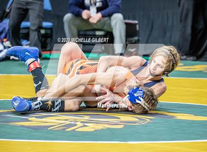 Thumbnail 1 in NYSPHSAA Wrestling D2 Consolation Finals  photogallery.