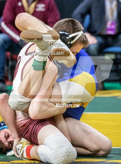 Thumbnail 1 in NYSPHSAA Wrestling D2 Consolation Finals  photogallery.