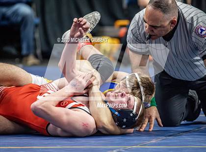 Thumbnail 1 in NYSPHSAA Wrestling D2 Consolation Finals  photogallery.