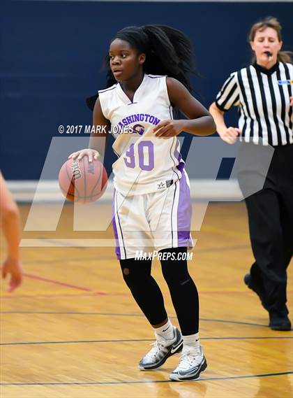 Thumbnail 1 in Shadow Ridge vs. Washington (DVHS Skyhawks Thanksgiving Tournament) photogallery.