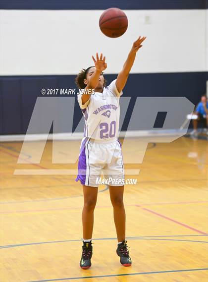 Thumbnail 1 in Shadow Ridge vs. Washington (DVHS Skyhawks Thanksgiving Tournament) photogallery.