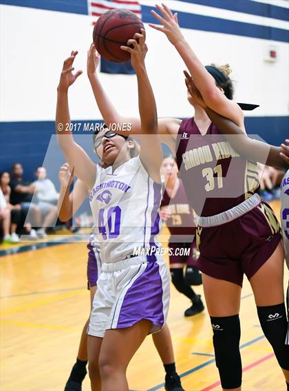 Thumbnail 2 in Shadow Ridge vs. Washington (DVHS Skyhawks Thanksgiving Tournament) photogallery.