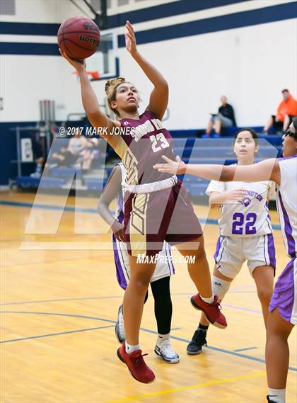 Thumbnail 2 in Shadow Ridge vs. Washington (DVHS Skyhawks Thanksgiving Tournament) photogallery.