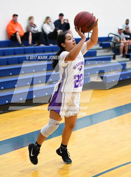 Thumbnail 1 in Shadow Ridge vs. Washington (DVHS Skyhawks Thanksgiving Tournament) photogallery.