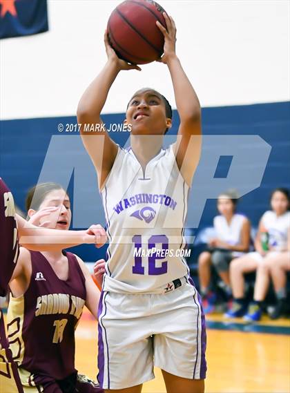 Thumbnail 3 in Shadow Ridge vs. Washington (DVHS Skyhawks Thanksgiving Tournament) photogallery.