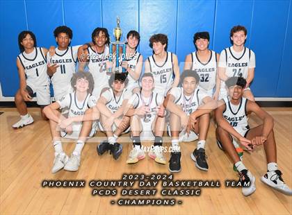 Thumbnail 1 in Phoenix Country Day vs. Desert Christian (PCDS Desert Classic) photogallery.