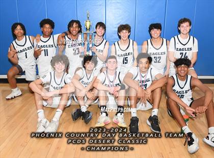 Thumbnail 3 in Phoenix Country Day vs. Desert Christian (PCDS Desert Classic) photogallery.