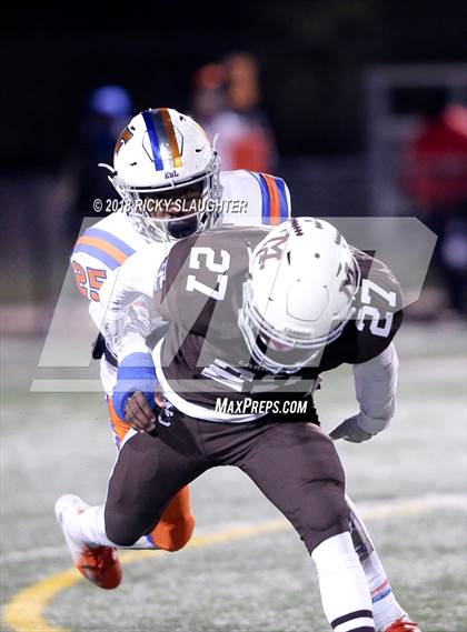 Thumbnail 2 in East St. Louis @ Mt. Carmel (IHSA Class 7A Quarterfinal) photogallery.