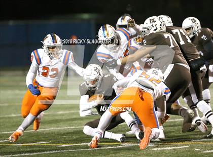 Thumbnail 3 in East St. Louis @ Mt. Carmel (IHSA Class 7A Quarterfinal) photogallery.