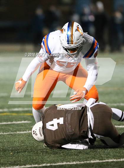 Thumbnail 2 in East St. Louis @ Mt. Carmel (IHSA Class 7A Quarterfinal) photogallery.
