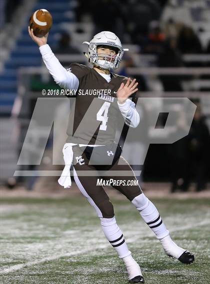 Thumbnail 3 in East St. Louis @ Mt. Carmel (IHSA Class 7A Quarterfinal) photogallery.