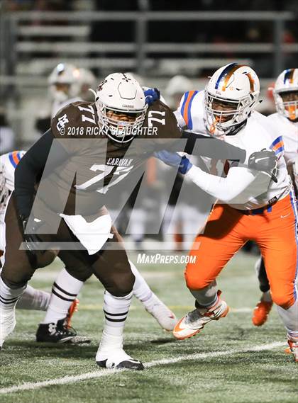 Thumbnail 1 in East St. Louis @ Mt. Carmel (IHSA Class 7A Quarterfinal) photogallery.