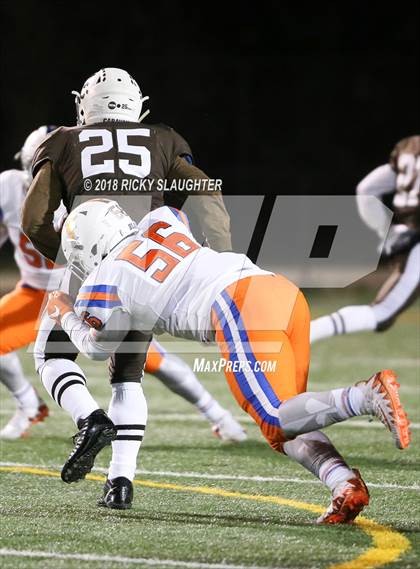 Thumbnail 2 in East St. Louis @ Mt. Carmel (IHSA Class 7A Quarterfinal) photogallery.