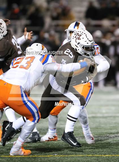 Thumbnail 3 in East St. Louis @ Mt. Carmel (IHSA Class 7A Quarterfinal) photogallery.