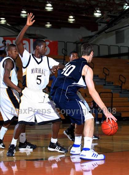 Thumbnail 1 in College Park vs. Marshall (McDonald's Texas Invitational) photogallery.