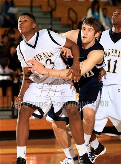 Thumbnail 2 in College Park vs. Marshall (McDonald's Texas Invitational) photogallery.