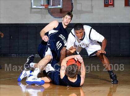 Thumbnail 2 in College Park vs. Marshall (McDonald's Texas Invitational) photogallery.