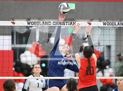 Thumbnail 2 in Westlake Charter @ Woodland Christian (CIF SJS D5 Quarter Final) photogallery.