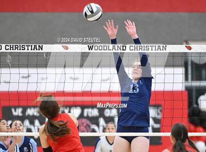 Thumbnail 1 in Westlake Charter @ Woodland Christian (CIF SJS D5 Quarter Final) photogallery.